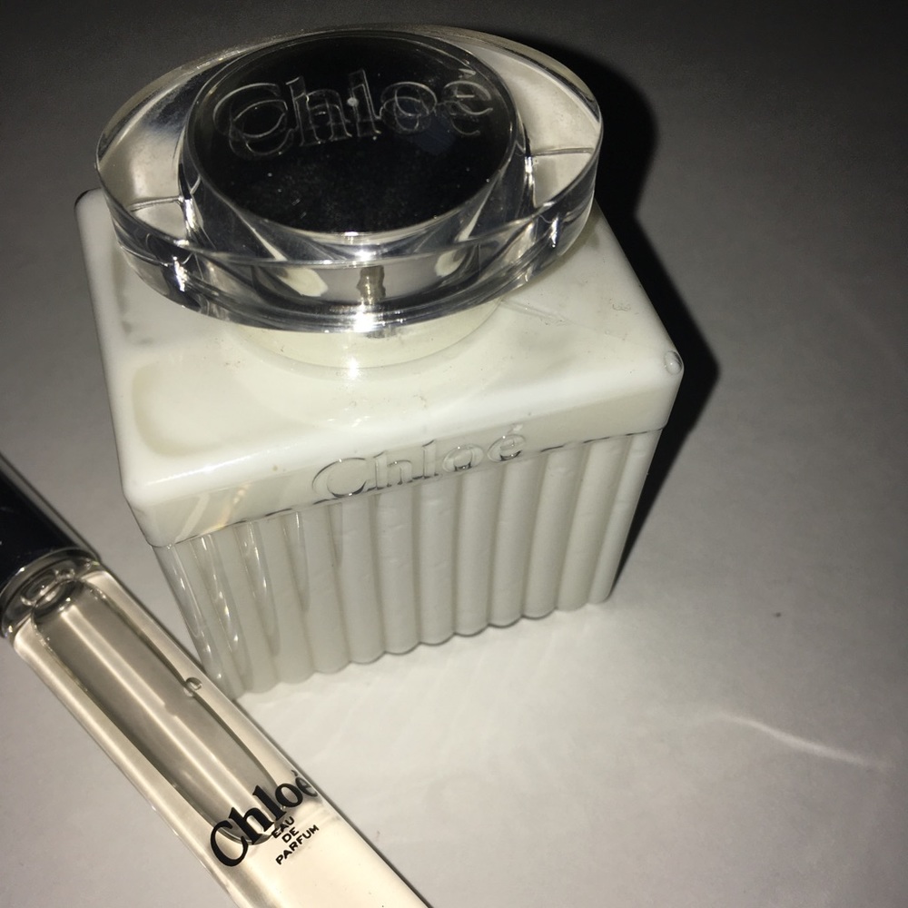 Chloe perfume lotion